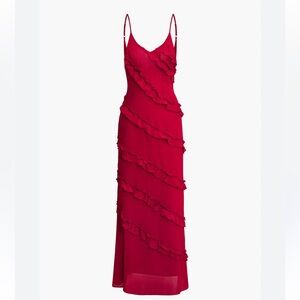 Women’s Red Evening Dress